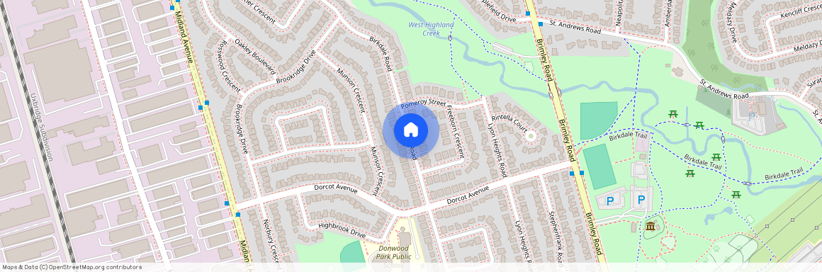 Birkdale Road, Scarborough, ON M1P 3R6
