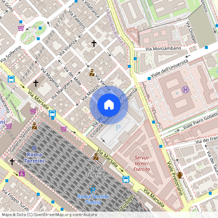 Via del Castro Pretorio, Rome, Lazio 00185