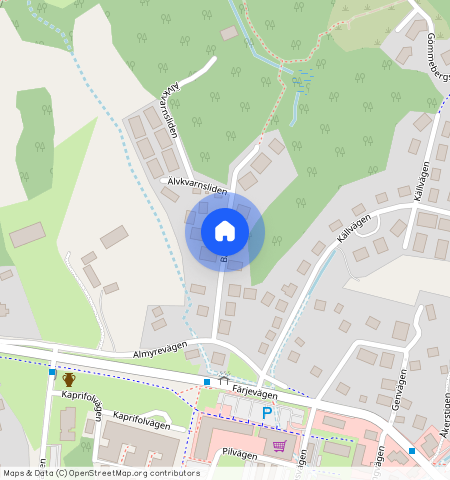 Bäckvägen, Svanesund