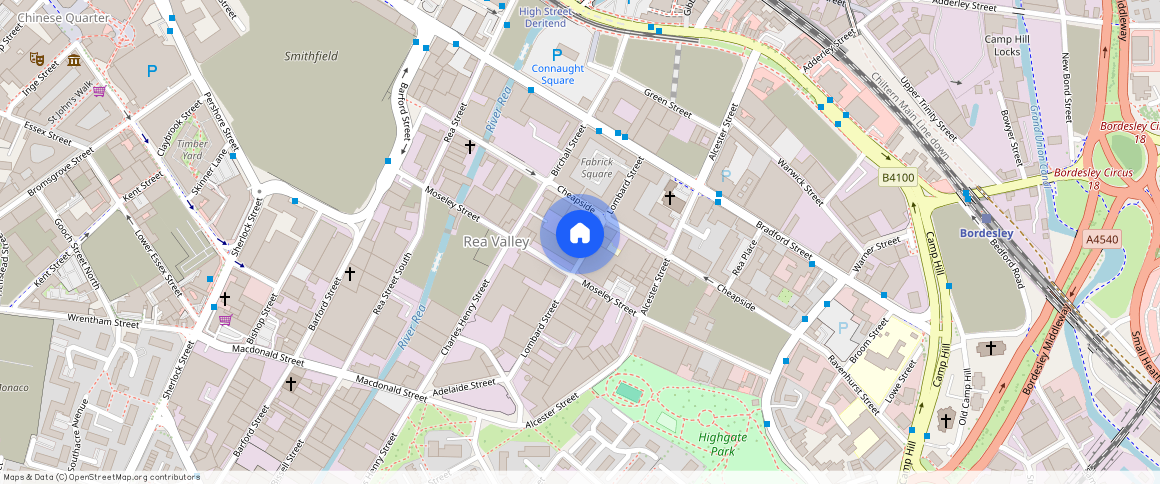 Digbeth Square, 10 Lombard Street, Birmingham, Warwickshire, B12