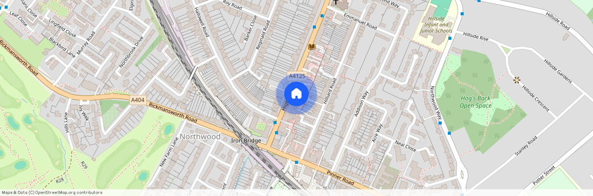 Rear Of 32 High Street, Northwood, HA6