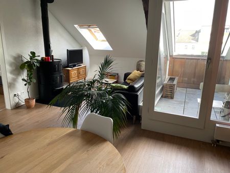 Gemütliche Maisonette Whg. mit Balkon + eigenem WM/TU - zentrale Stadtlage - - Foto 2