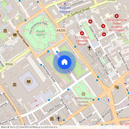 Bedford Place, Bloomsbury, WC1B