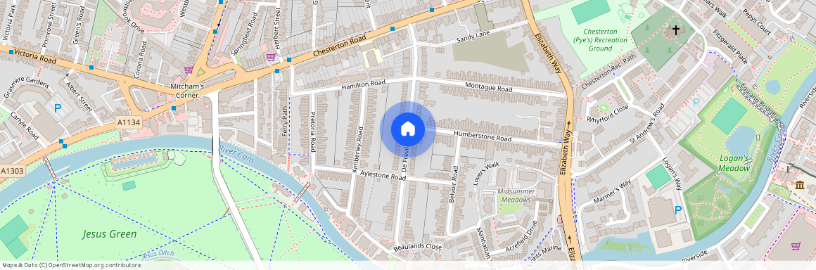 De Freville Avenue, Cambridge, Cambridgeshire, CB4