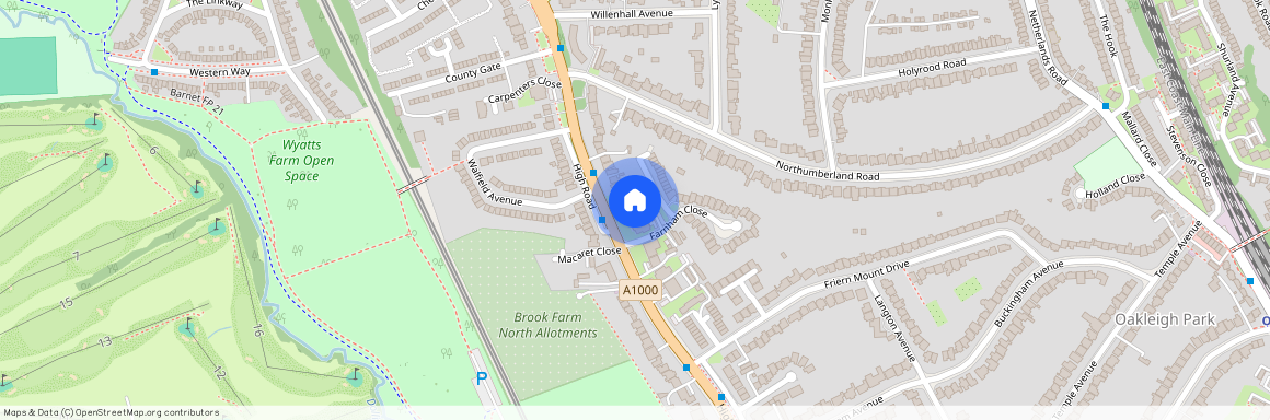 Weston Court, Farnham Close, N20