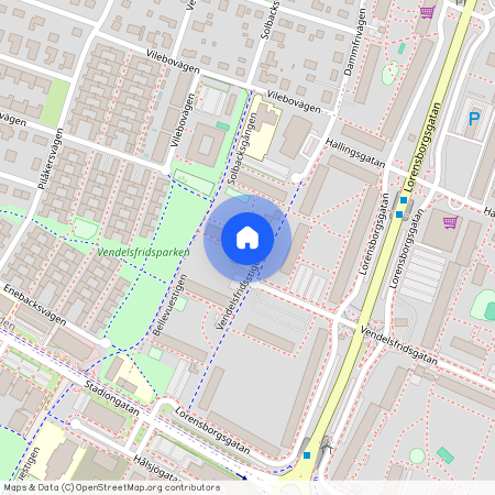 Vendelsfridsgatan 13A, Lorensborg