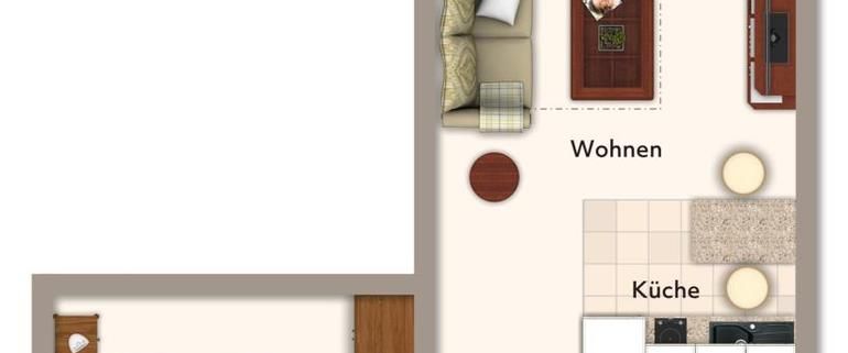 Betreutes Wohnen! Attraktive 2 Zimmer Wohnung in der Esslinger- Innenstadt! - Photo 1