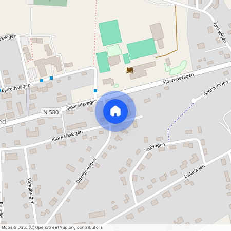 Klockarevägen 17, Knäred