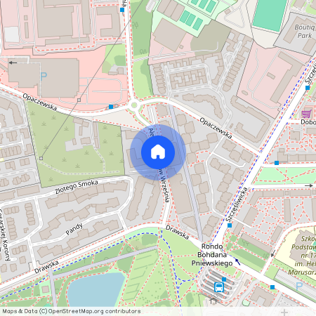 al. Aleja Bohaterów Września, Szczęśliwice, Ochota, Warszawa, mazowieckie