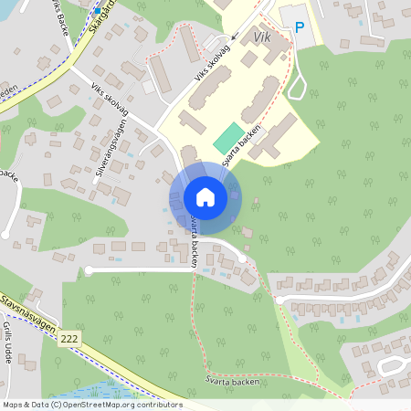 Svarta backen, Värmdö