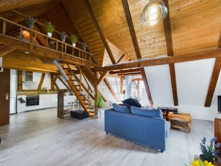 Möblierte 2-Zimmer-Dachgeschosswohnung am See in Steckborn - Photo 3