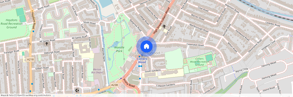 Colliers Wood, Cavendish Road, SW19