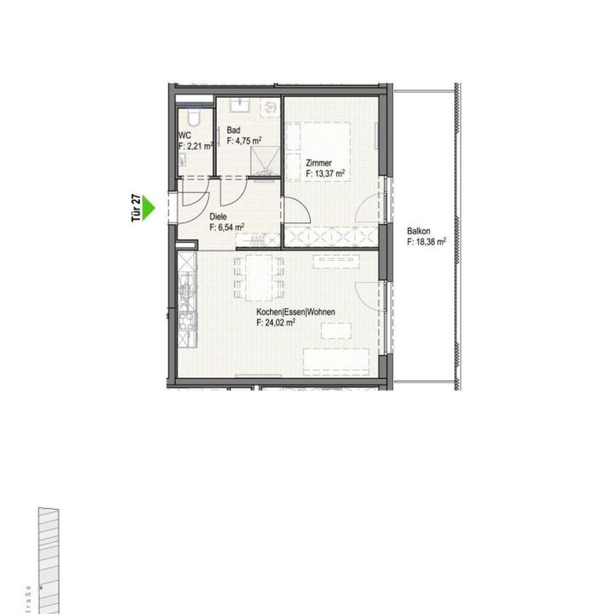 2-Zimmerwohnung mit Balkon im Reininghauspark - Provisionsfrei! - Foto 2