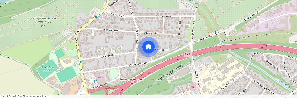 Gneisenaustraße 47, 44628, Herne