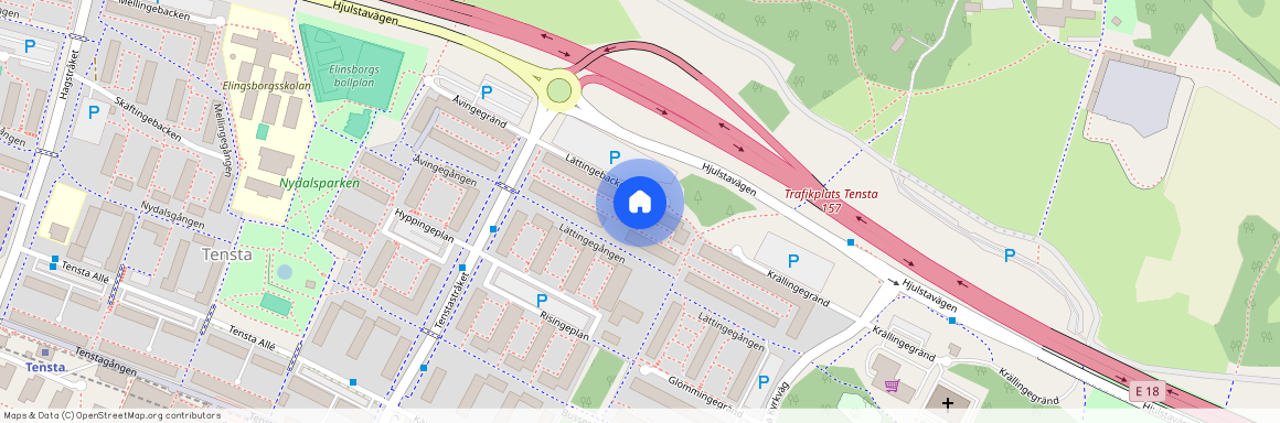 Lättingebacken 18, Tensta