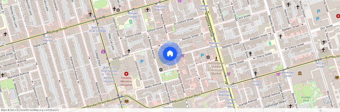 206 Augusta Avenue nd Floor, Toronto