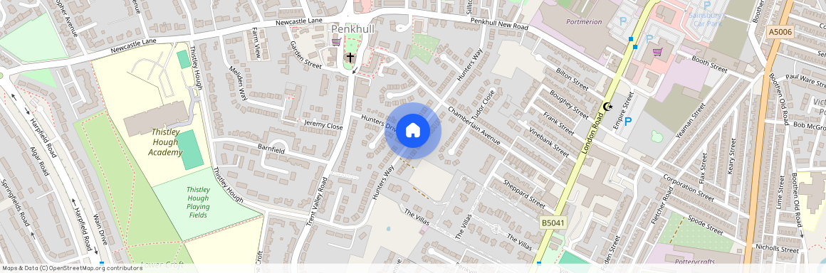 Hunters Way, Stoke-On-Trent, ST4