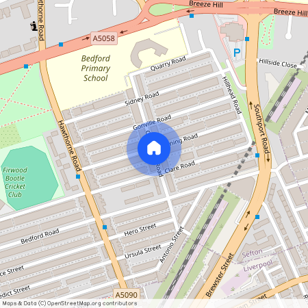 Cambridge Road, Bootle, Merseyside, L20