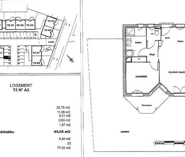 Location Appartement 2 pièces 44m² CASTELCULIER 47240 - Photo 2