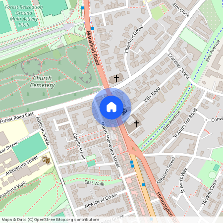 253 Mansfield Road, NOTTINGHAM NG1 3FT