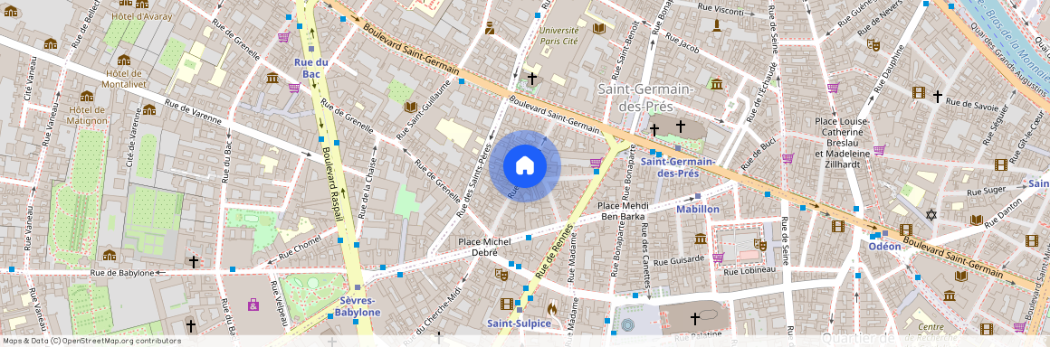 Rue du Dragon, Francja, Paris