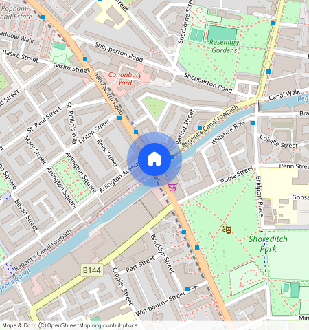 New North Road, N1, London