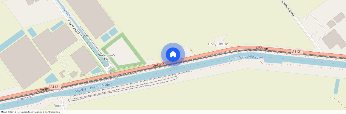 Lineside, Amber Hill, Boston