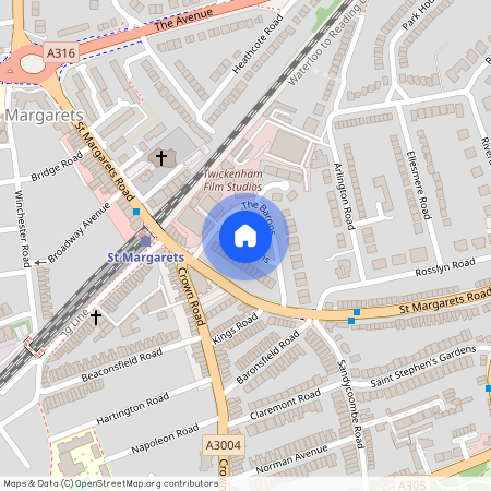 The Barons Twickenham TW1, Twickenham, TW1