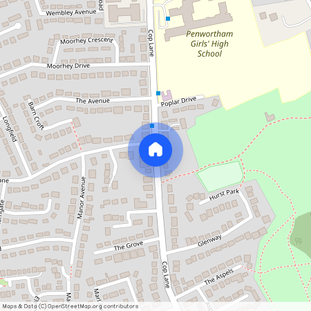 Cop Lane, Preston, Lancashire, PR1