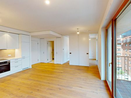HafenCity Hamburg: Charmante 2-Zimmer-Wohnung mit Einbauküche und Balkon - Photo 3
