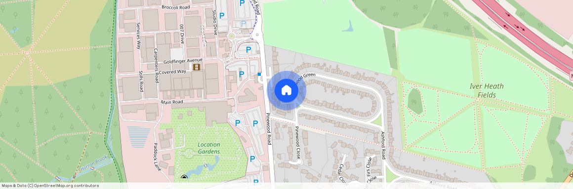 Pinewood Green, Iver, SL0