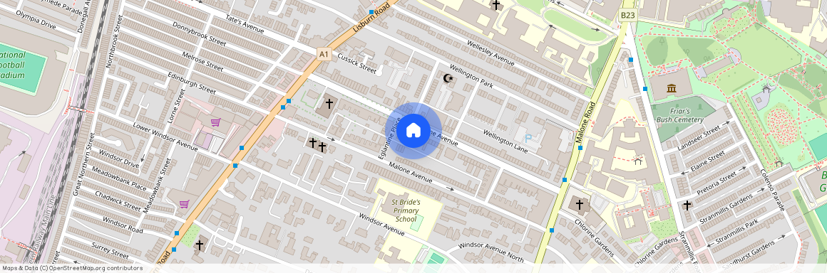Apt 3, 47 Eglantine Avenue, BT96EW, Belfast, Belfast,