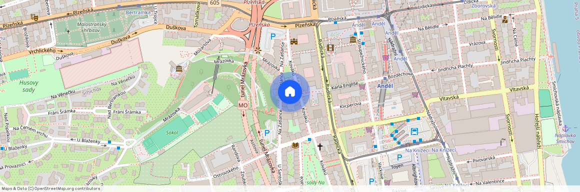 Karla Engliše, Praha 5 - Smíchov