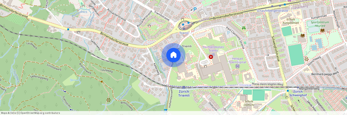 8055, Zürich, Hohensteinweg