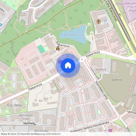 ul. Piekarnicza, Piecki-Migowo, Gdańsk, pomorskie