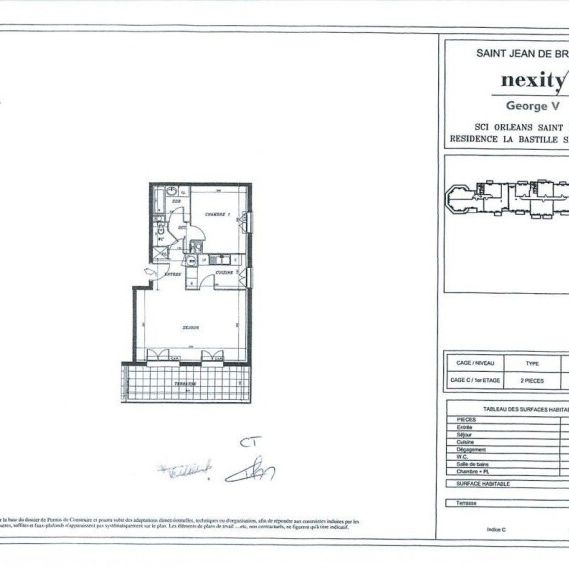 Location Appartement 2 Pièces 50 m² - Photo 2