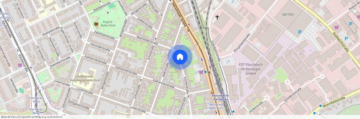 Fischerstraße 50 Mannheim Neckarau Baden-Württemberg 68199