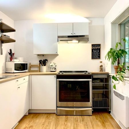 SUPERBE 3 1/2 TOUT INCLUS, MEUBLÉ SUR RUE PRIVÉE À VAL-DAVID - Photo 4