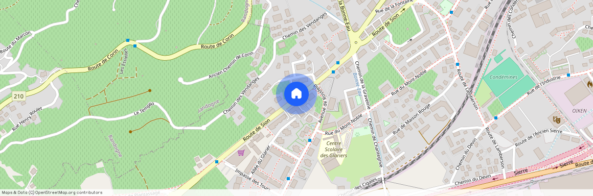 3960, Siders, Route De Sion