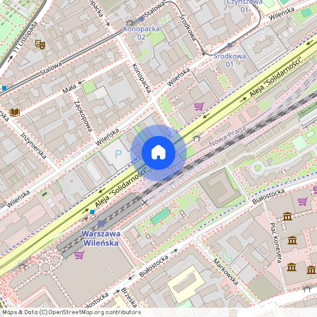 Wola, ul. Aleja "Solidarności", Warszawa