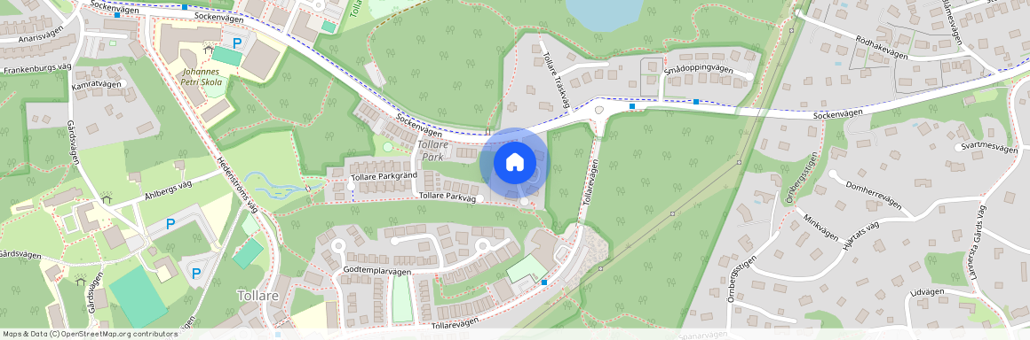 Mellanbergsvägen, Saltsjö-Boo