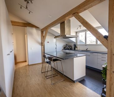 21/2-ROOM ATTIC APARTMENT IN BERN – SULGENAU, FURNISHED, TEMPORARY - Foto 4