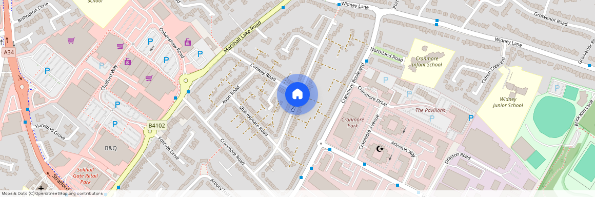 Clinton Road, Solihull, B90