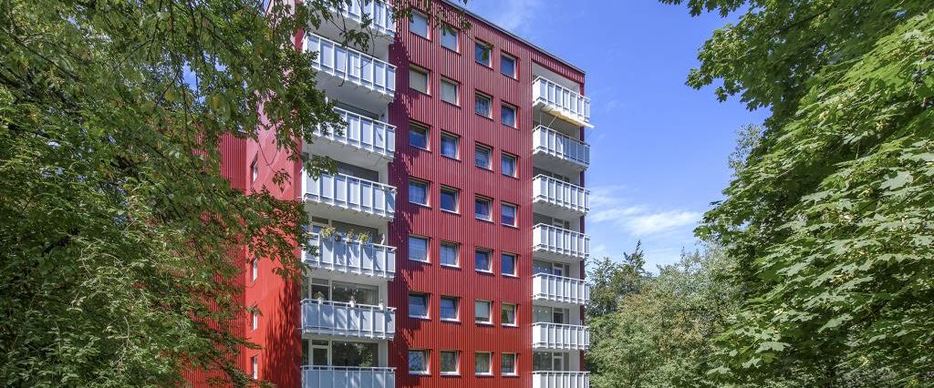 2,5-Raumwohnung mit Balkon in grüner Umgebung - Foto 1