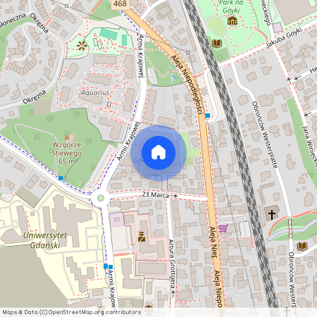 ul. 23 Marca, Górny Sopot, Sopot, pomorskie