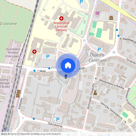 ul. 1 Maja, Lubin, lubiński, dolnośląskie