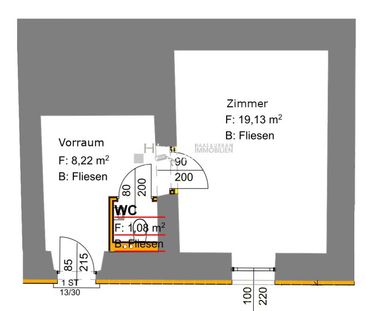 28,43m² - Gewerberäumlichkeit (Ordination, Massagepraxis, Büro oder... - Photo 3