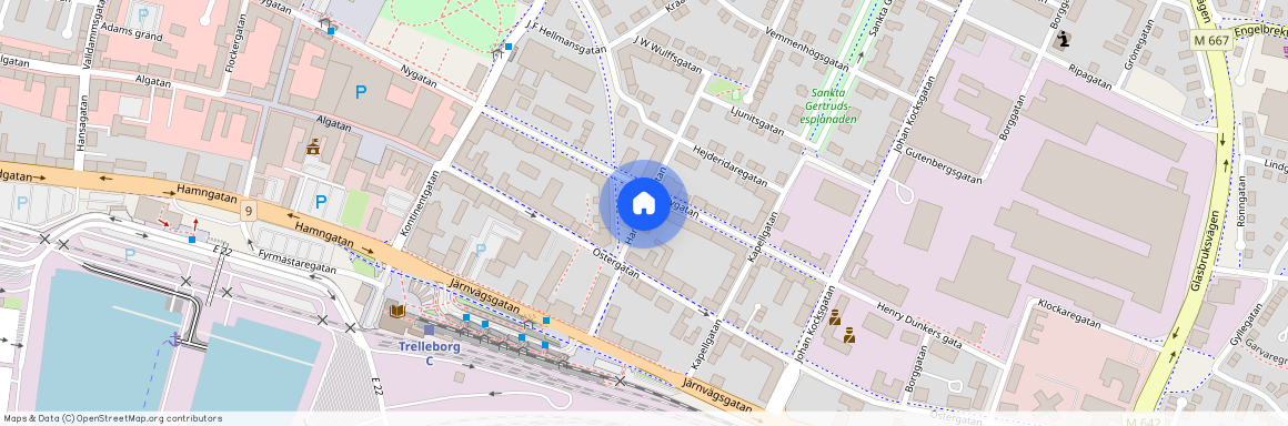 Hantverkaregatan, Trelleborg