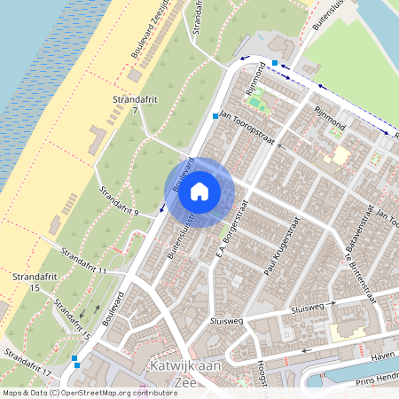 De Noord, 2225 AJ, Buitensluisstraat, Katwijk