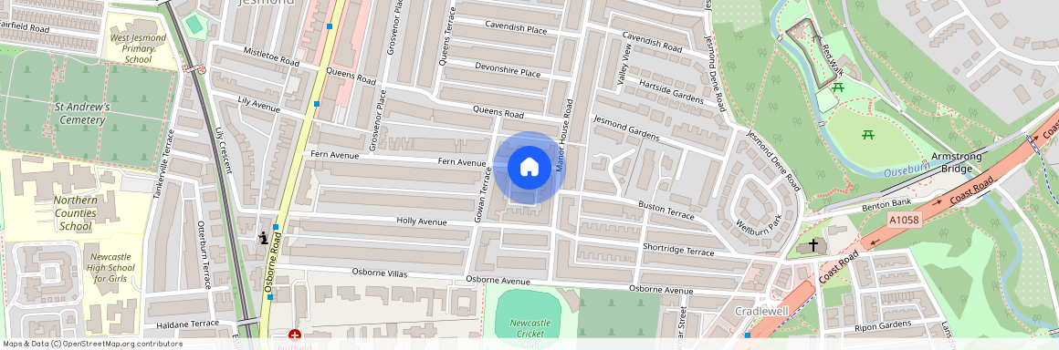 Fern Avenue, Jesmond, Newcastle upon Tyne NE2